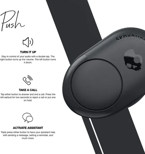Miniatura 3 de Skullcandy - Audífonos intraurales inalámbricos Push