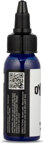 Miniatura 3 de Dynamic - Tinta de tatuaje, varios tamaños y colores, 1 Ounce, Azul