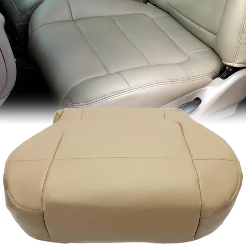 Miniatura 10 de KUAFU Funda gris para asiento inferior del lado del conductor, compatible con Ford F150 XLT Super-Crew Cab 2001, 2002, 2003, cabina individual 4X4