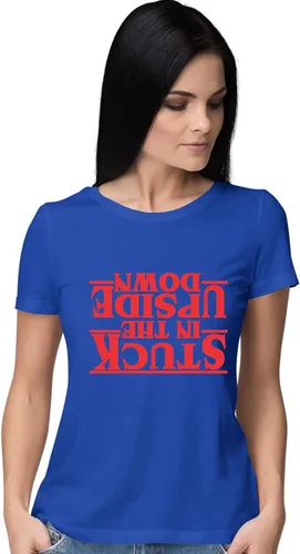 Miniatura 23 de Go All Out Camiseta para mujer Stuck in The Upside Down