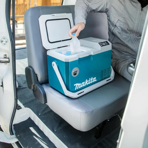 Miniatura 15 de Makita CW003GZ01 Compresor Inalámbrico Refrigeración y Caja de Calor 40 V Max. 7 litros (sin batería, sin cargador), Gasolina/Blanco