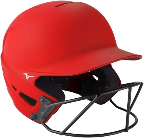 Miniatura 21 de Mizuno Casco de bateo de sóftbol F6 Fastpitch para adultos con máscara