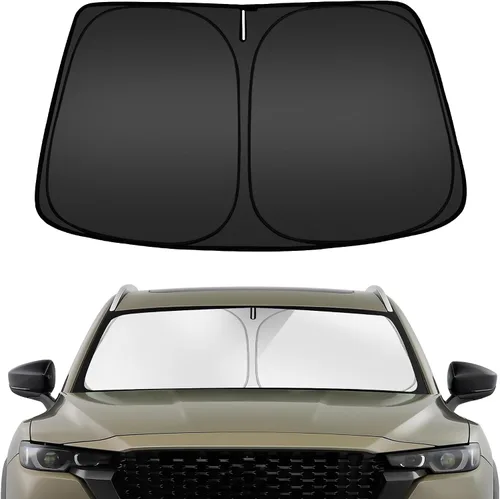 Miniatura 85 de ARISMOTOR - Parasol plegable para parabrisas para Honda Civic 11.ª generación 2022-2025 2026, protector de visera de sol personalizado para ventana