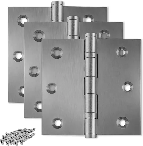 Miniatura 21 de Solid Brass Door Hinge Heavy Duty Ball Bearing 3.5 x 3.5 Inch - Set of 2 Hinges (Antique Brass)