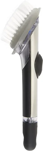 Miniatura 3 de OXO SteeL - Cepillo dispensador de jabón con recambios de cepillo dispensador de jabón OXO SteeL, paquete de 2