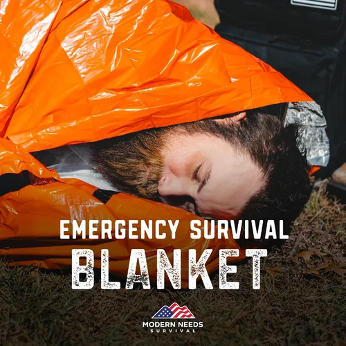 Miniatura 6 de MODERN NEEDS Emergency Sleeping Bag Survival – Thermal Blanket & Bivy Sack Emergency Bivy & Survival Blanket Outdoor Sleeping Bag & Hiking