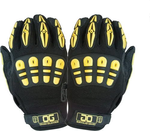Gig Gear Guantes de trabajo de alta visibilidad, hechos para profesionales de giras, espectáculos, teatros y eventos en vivo y producción in situ,