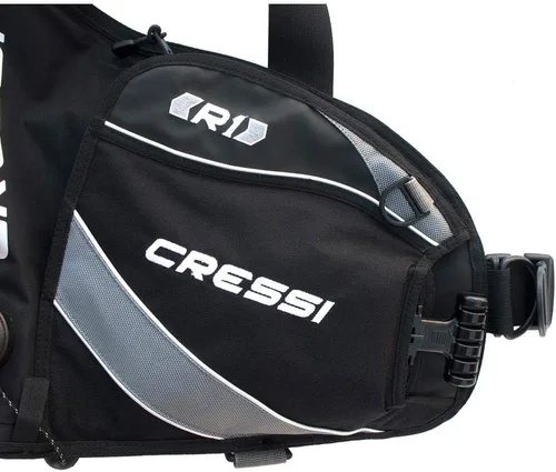 Miniatura 2 de Cressi Chaqueta de buceo ligera BCD con bolsillos de peso movibles integrados y 3 válvulas de escape: R1: Diseñado en Italia