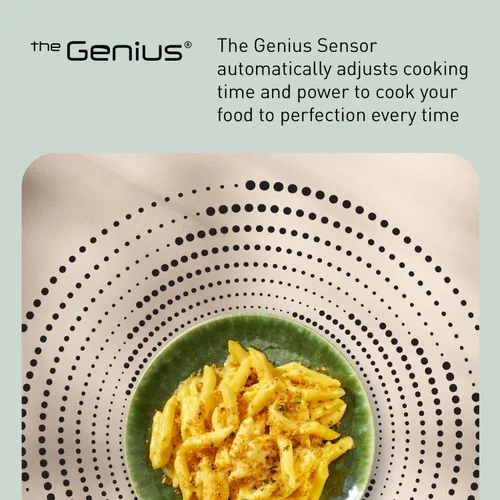 Miniatura 9 de Panasonic NN-SN65KB Horno de microondas con tecnología Inverter 1200W, 1.2 pies cúbicos. Pequeño con Sensor Genius de cocción de un toque, botón