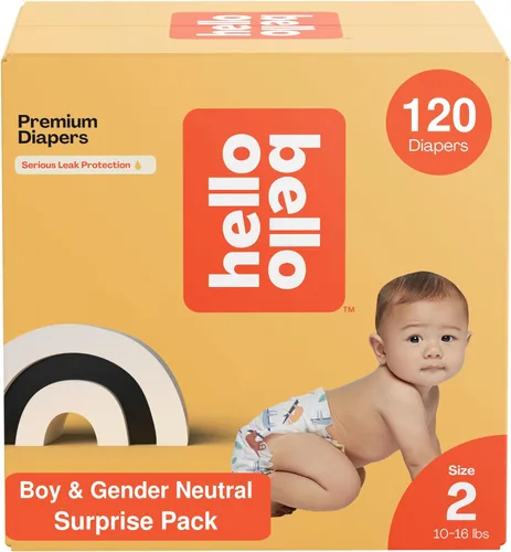 Miniatura 11 de Hello Bello Pañales Premium, Talla 3 (14-24 libras) Paquete Sorpresa para Niñas - 100 Unidades, Hipoalergénicos con Tacto Suave Similar a la Tela