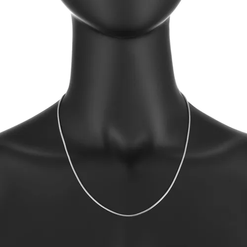 Miniatura 5 de 2mm-2mm Solid .925 Sterling Silver Round Snake Chain Necklace or Bracelet
