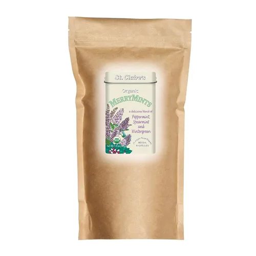 Miniatura 43 de Pastillas Herbales Orgánicas de St. Claire, (Jengibre, lata de 1.5 onzas, paquete de 3) Sin gluten, veganas, sin OMG, a base de plantas, sin