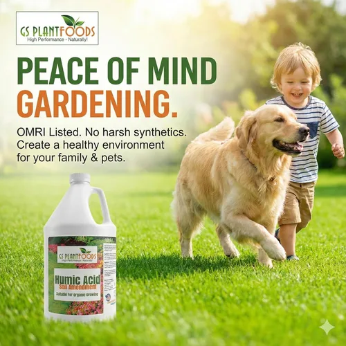 Miniatura 9 de GS Plant Foods Enmienda del suelo de ácido húmico - Concentrado líquido derivado de leonardita para mejorar la estructura del suelo