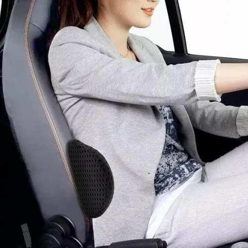 Miniatura 5 de Almohada lumbar, almohada de apoyo lumbar de espuma viscoelástica para silla de oficina y asiento de automóvil, almohada de apoyo para aliviar