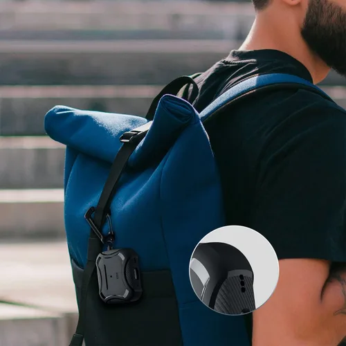 Miniatura 9 de SaharaCase Raider Series - Funda compatible con AirPods Pro 2 (2ª generación) [Robusta] protección de cuerpo completo, agarre antideslizante