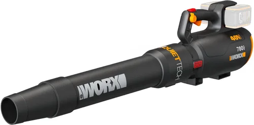 Miniatura 13 de WORX WG545.9 Soplador de hojas inalámbrico de 20V, sopladores eléctricos para el cuidado del césped con 120 MPH y 2.7 libras, diseño de boquilla