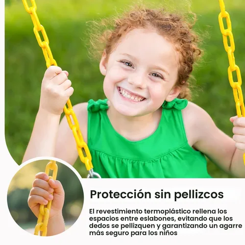 Miniatura 3 de DECORLIFE Columpio para niños pequeños, columpio para bebés al aire libre – Juego de columpio de cubo completo de respaldo alto, capacidad de 330