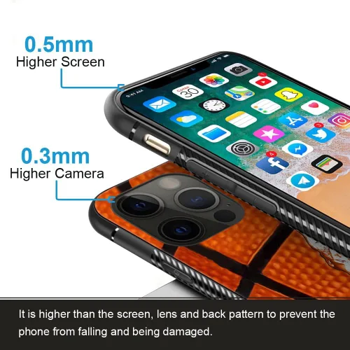 Miniatura 4 de DAIZAG Funda compatible con iPhone 13, funda deportiva personalizada para hombres y niños, regalo de béisbol con número de nombre personalizado