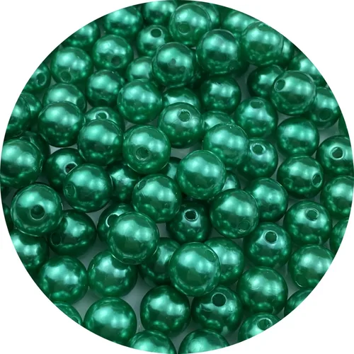 Miniatura 14 de Pinhoollgo 800pcs Pearl Beads 6mm Round Pearl Beads with Hole for DIY Bracelet Necklace Jewelry Making Supplies Handmade Craft(White)