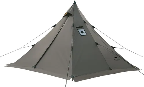 Naturehike Ranch Fire - Tienda de campaña tipo tipi para 4 estaciones, tienda caliente para 2 personas con conector para estufa, resistente al