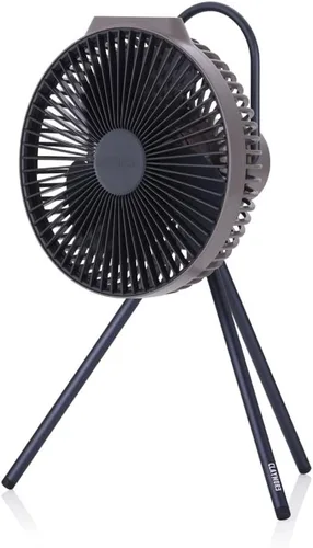 Miniatura 10 de Claymore V600+ Ventilador portátil recargable gris cálido – Batería de 7,800 mAh, circulador de aire BLDC ultra silencioso de 4 velocidades