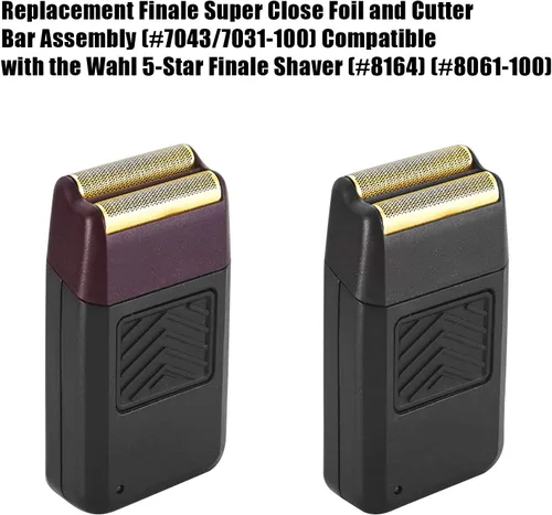 Miniatura 3 de Serie 5 Star Finale - Hoja de repuesto para afeitadora y barra de corte compatible con cabezales de lámina wahl 7031-100/7043-100, apto para Negro