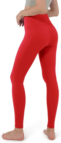 Miniatura 3 de ODODOS - Leggings de yoga de cintura alta para mujer con bolsillos, pantalones de yoga deportivos con control de abdomen, no se transparentan