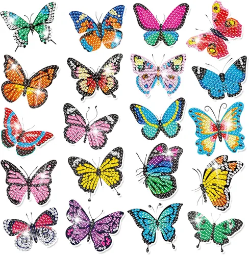 Miniatura 20 de Labeol Kits de arte de diamantes para niños y niñas de 6 a 8 a 10 a 12 años, fáciles de hacer tú mismo, creativas calcomanías de arte de diamantes