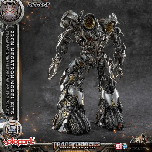 Miniatura 7 de YOLOPARK Megatron Transformers Juguetes Revenge of The Fallen Figura de Acción - Versión Fundida, Serie AMK PRO 8.66 Pulgadas Kit