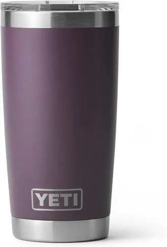 Miniatura 52 de YETI Rambler - Vaso de acero inoxidable con aislamiento al vacío de 20 onzas con tapa MagSlider Todo acero inoxidable