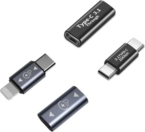 Miniatura 3 de Kit de adaptador USB 3.0 de 4 piezas, soporte de carga y transferencia de datos, conector de conversión extendida de alta velocidad