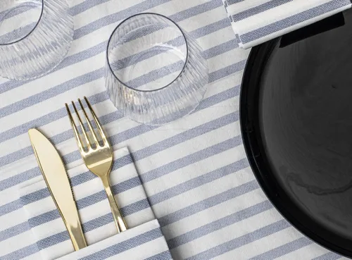 Miniatura 6 de Toallas desechables hechas en Italia para invitados con tacto de lino, servilletas de baño de alta calidad, suaves y absorbentes, elegantes