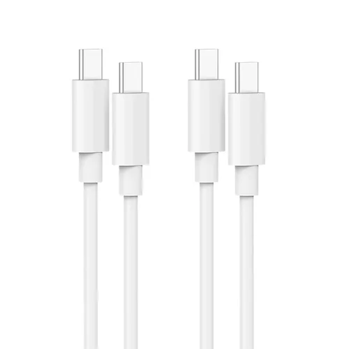 Miniatura 8 de Cable USB C a USB C (paquete de 2, 6.6 pies) para MacBook Air/Pro Charger, iPad Pro de 12.9/11 pulgadas, iPad Air 5/4, Mini 6, iPhone 17/16/15
