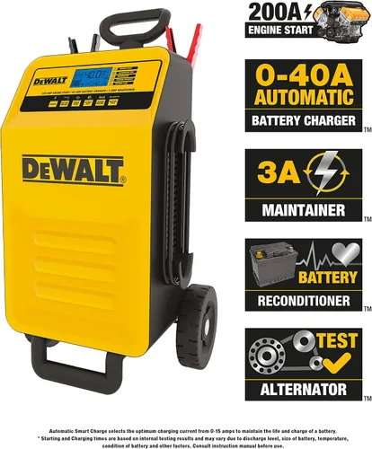 Miniatura 6 de DEWALT DXAEC2 Cargador y Mantenedor de Batería Automotriz de 2 Amperios Profesional