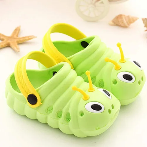 Miniatura 5 de Holibanna - Sandalias antideslizantes para niños, diseño de animales de dibujos animados, para niños y niñas (rosa, talla 20, longitud 4.7in)