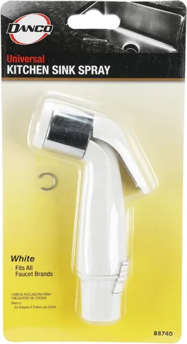 Miniatura 2 de Danco 88740 Cabezal rociador de grifo, color blanco