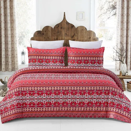 Miniatura 5 de Funda de duvet de microfibra ligera Vaulia, diseño Bohemia Exotic, Microfibra, patrón (Pattern #01), gemelo