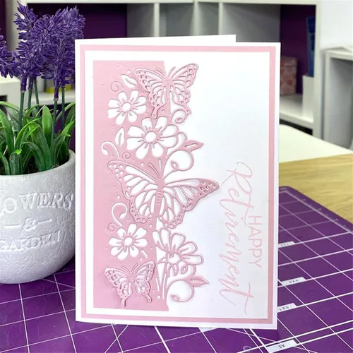 Miniatura 44 de Troqueles de álbum de recortes para hacer tarjetas, troqueles de corte de metal para Navidad, plantilla de perforación para manualidades de papel