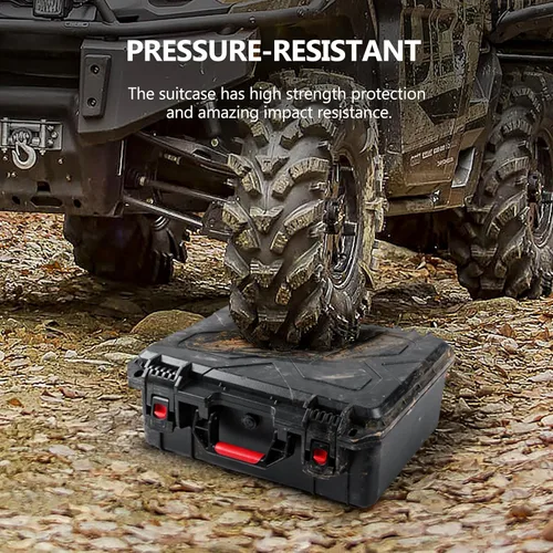 Miniatura 7 de Kinghardcase Estuches para armas de mano, 5 estuches para pistolas y 21 cargadores Estuches para pistolas precortados con múltiples pistolas a