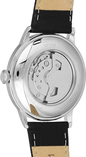 Miniatura 2 de Reloj Orient Bambino Small Seconds automático, japonés, con correa de cuero, 21 mm, para hombre