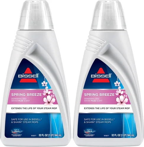 BISSELL® Spring Breeze - Agua desmineralizada, 32 onzas, 1394 (paquete de 2)