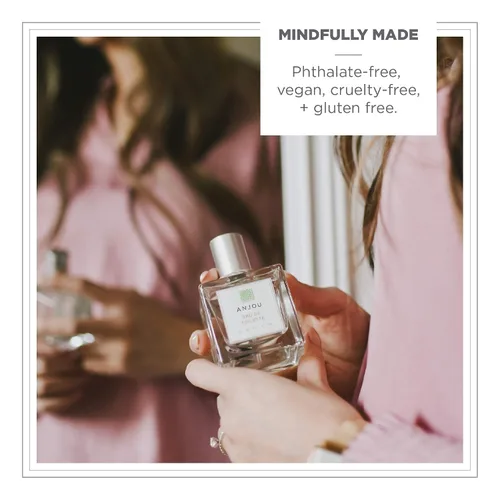 Miniatura 4 de Zents Eau de Parfum (Anjou) para mujeres y hombres Fragancia limpia de larga duración con Armoise, jazmín y geranio Aroma fresco y floral 1.69