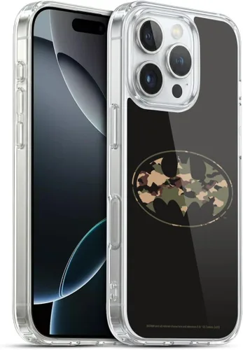 Miniatura 138 de Head Case Designs Funda de gel con licencia oficial de Batman DC Comics Bat Signal Logos [protección de grado militar] compatible con Apple iPhone 7