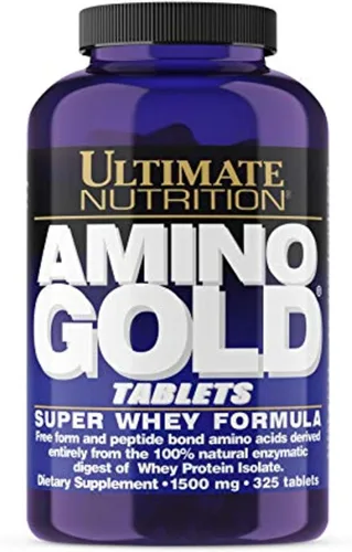 Ultimate Nutrition Amino Gold - 1500 mg - 325 Tabletas…