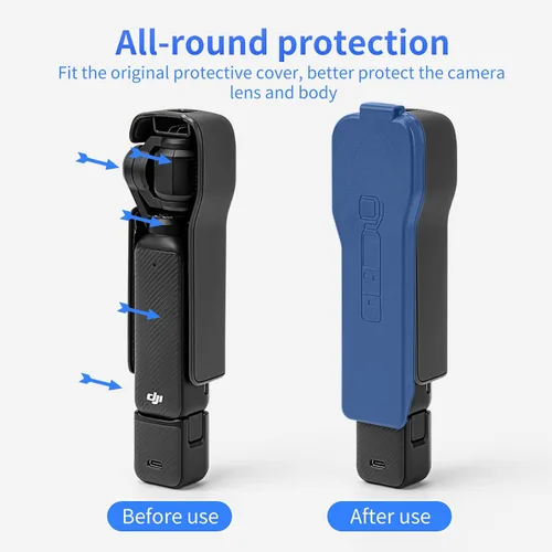 Miniatura 3 de Pocket 3 Funda protectora rígida para DJI Osmo Pocket 3 Accesorios con 3 ranuras de almacenamiento CPL/ND filtro