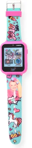 Miniatura 7 de Accutime JoJo Siwa Nickelodeon - Reloj inteligente de aprendizaje educativo para niñas con auriculares verdes y rosados a juego (modelo JOJ40159AZ)