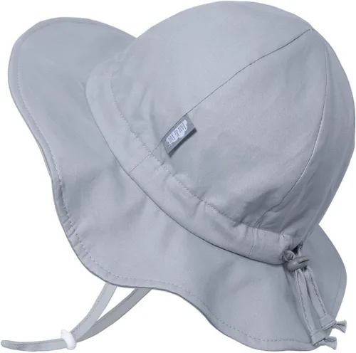 Miniatura 23 de JAN & JUL Sombrero de sol de algodón UPF 50+ con ala ancha para niñas pequeñas