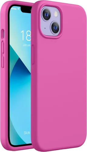 Miniatura 11 de CellEver Funda de silicona resistente para iPhone 13, protección militar contra caídas, protección elevada de pantalla y cámara, interior sin Negro