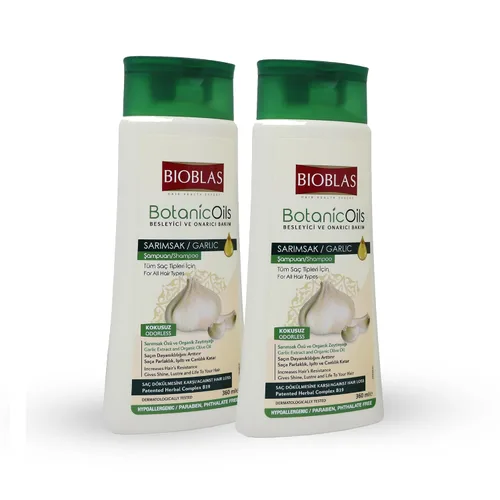 Miniatura 8 de BIOBLAS Champú de ajo – Crecimiento del cabello inodoro y sin perfume para hombres y mujeres – Aclarador para limpiar el cabello, raíces y cuero