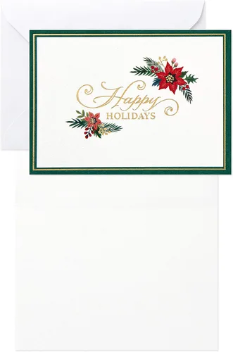Miniatura 8 de Hallmark Surtido de tarjetas de Navidad en caja, iconos navideños (48 tarjetas con sobres) (1XPX5173)